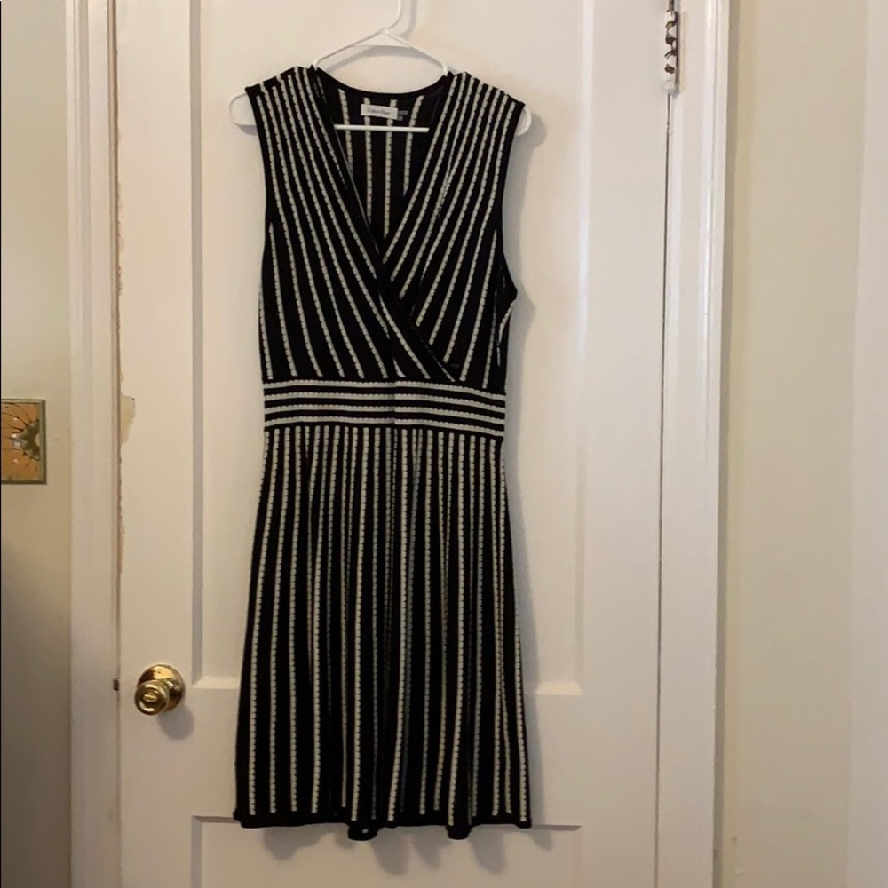 Calvin Klein Woman's V Neck Sweater Dress